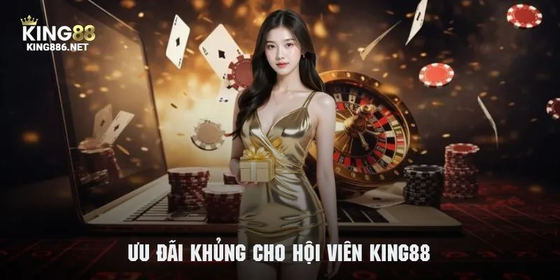 KING88 mang lại cho hội viên vô vàn ưu đãi khủng